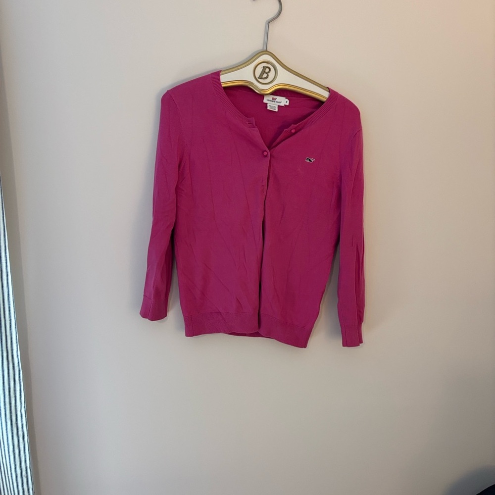 Vineyard Vines Women's Pink Cardigan